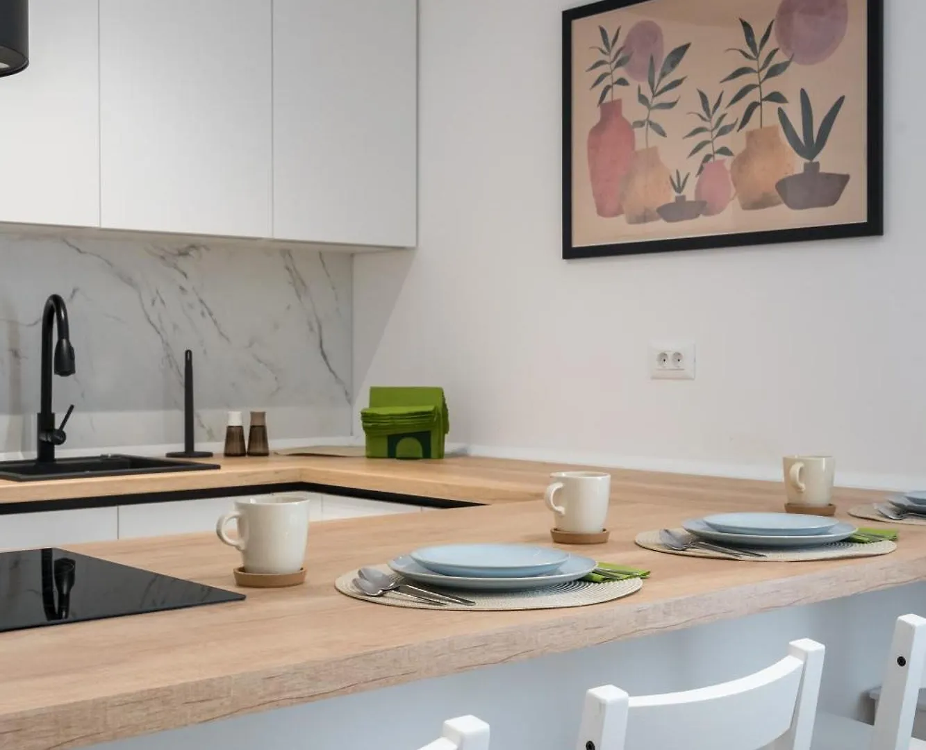 Wheat Of Coffee With King Bed In Ocp Apartamento Bucareste
