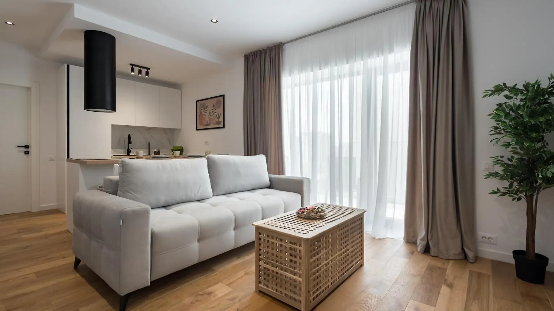 Wheat Of Coffee With King Bed In Ocp Lägenhet Bukarest